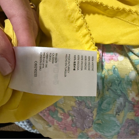 Anthropologie Eliora Off the Shoulder Floral Maxi Dress - Picture 6 of 6